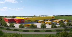 dhl express mit neuem logistikstandort  hannover airport mengel gabelstapler garbsen