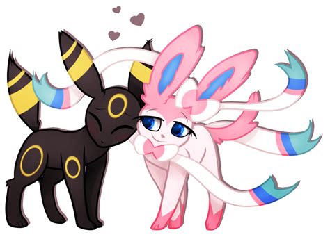 Sylveon And Umbreon Cute Pokemon Wallpaper Pokemon Pictures Cool