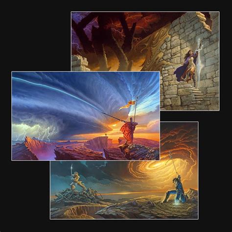 Stormlight Archive Set Of 3 Covers The Art Of Michael Whelan