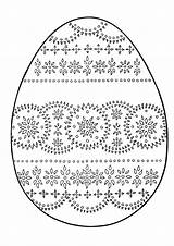 Pysanky Printable sketch template