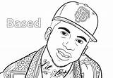 Drake Coloring Pages Drawing Fan Printable Kids Adults sketch template