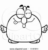 Chick Chicken Coloring Clipart Rooster Chubby Drunk Cartoon Cory Thoman Outlined Vector Little Clipartmag 2021 sketch template