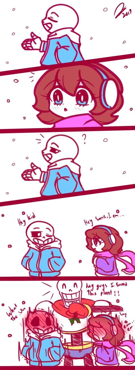 sans x frisk mini comic xd by sonicaimblu19 on deviantart