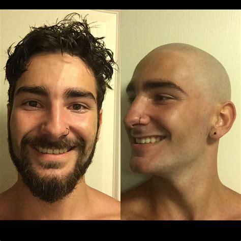 Pin By Untoter Tom On ☠☢ Mens Bald Without Beard Shaved Head Without