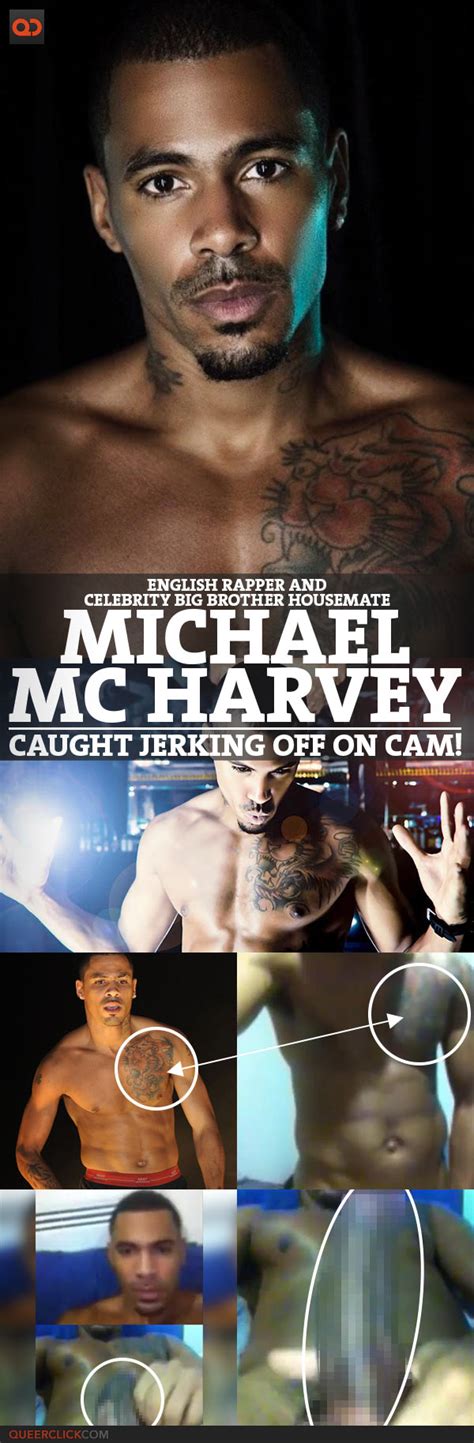 michael “mc” harvey english rapper and celebrity big brother housemate caught jerking off on