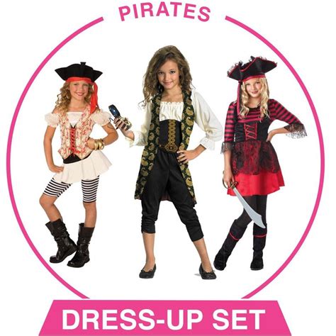 girls pirates dress  set pirate dress  girl pirates dress