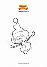 Pokemon Mime Jr Urshifu Gigamax Supercolored Simsala sketch template
