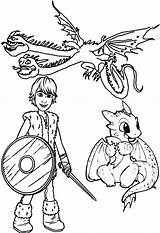 Dragon Train Baby Hiccup Pages Coloring sketch template