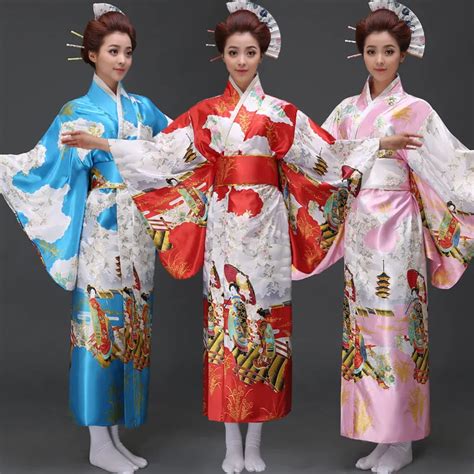 Top Class Japan Ancient Kimono For Women Japan Traditional Clothes