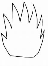 Flames Stencils Ide Istimewa Printablehq Clipartmag sketch template