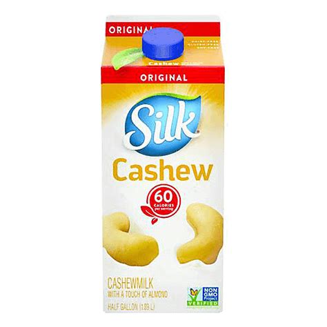 silk cashew cashewmilk   touch  almond original shop elgin