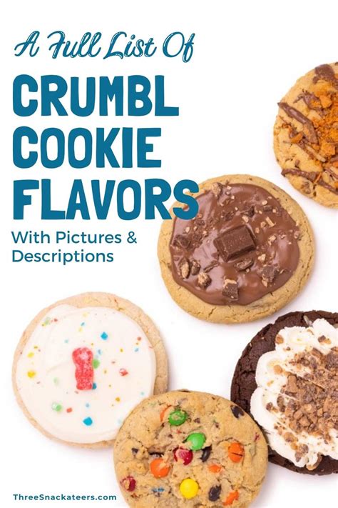 crumbl cookie flavors list updated weekly   snackateers