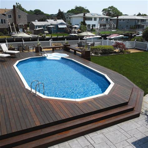 relaxing  ground pools  decks   outdoor