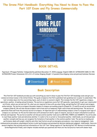 drone pilot handbook       pass  part  exam