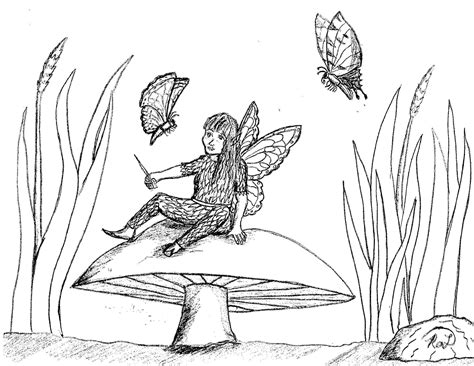 robins great coloring pages dragonfly fairy   insect friendly