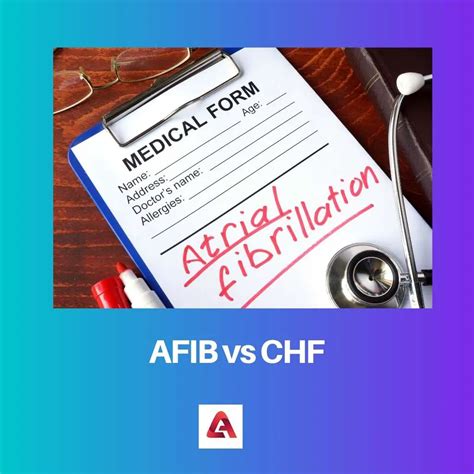 difference  afib  chf