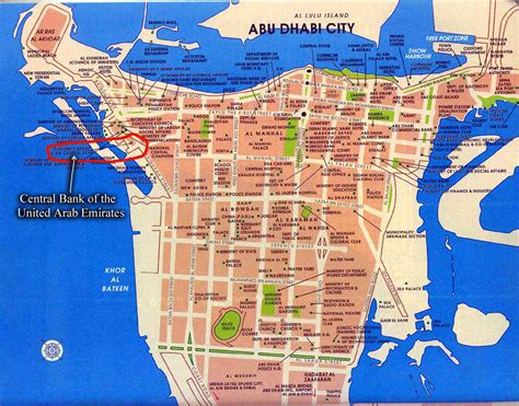 maps  abu dhabi united arab emirates  printable maps