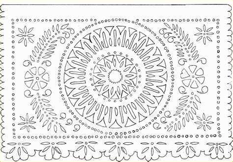 printable papel picado template  introducing  worlds