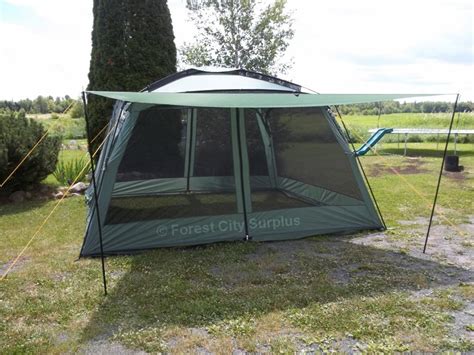 yanes kuche kitchen tent screened gazebo  rain flaps tents  screen houses forest