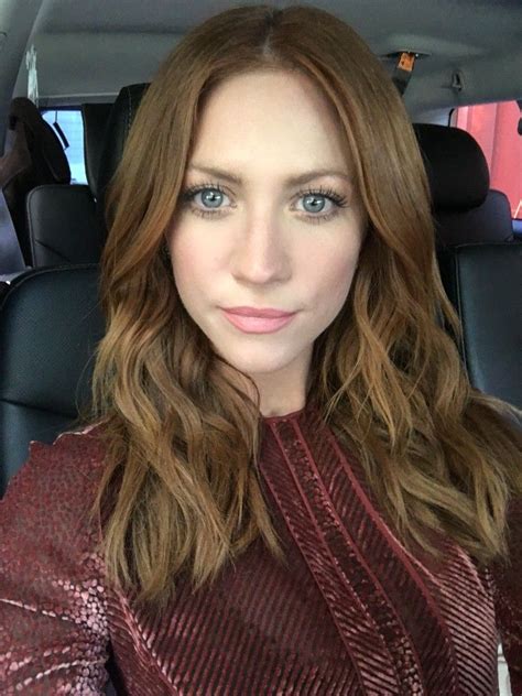 Brittany Snow Hair Red Hair Brittany Snow