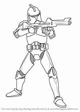 Trooper Troopers Drawingtutorials101 Illustrazioni Disegnare Arcobaleno Imparare Lápiz Fett Boba sketch template