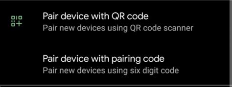 adb    pair  device  wireless debugging   qr code android enthusiasts