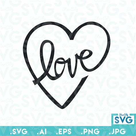 love vector file vector cutting file svg cutting file love