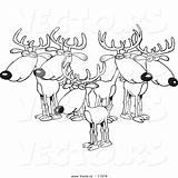 Coloring Deer Pages Buck Getcolorings Cartoon Vector Getdrawings sketch template