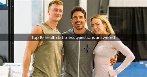 top 10 health and fitness questions answered promix nutrition blog