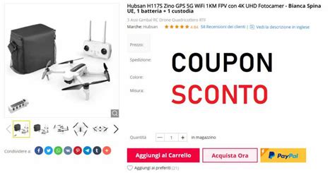 hubsan zino coupon gearbest infodronesit