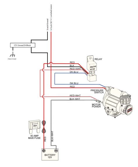 arb compressor switch wiring diagram wiring draw  schematic