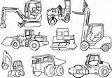 Baumaschinen Baustellenfahrzeuge Deere Trecker Baustelle Colouring Sheet Bagr Stavební Stroje Ilustrace Vektory Sketchite Machines sketch template