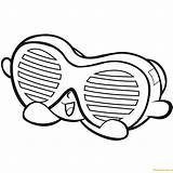 Shopkins Coloring Pages Season Glasses Printable Shopkin Party Color Goggles Groovy Print Getcolorings Dolls Toys Getdrawings Kids Coloringpagesonly sketch template