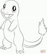 Coloring Charmander Pages Pokemon Printable sketch template