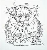 Lineart Tokyo Mew Personalidad Gustaba Minto Odiosa Muy Dibujar sketch template