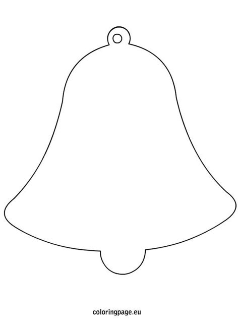 easter bell shape coloring page christmas stencils christmas