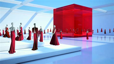 valentino virtual fashion museum opens  doors   york times