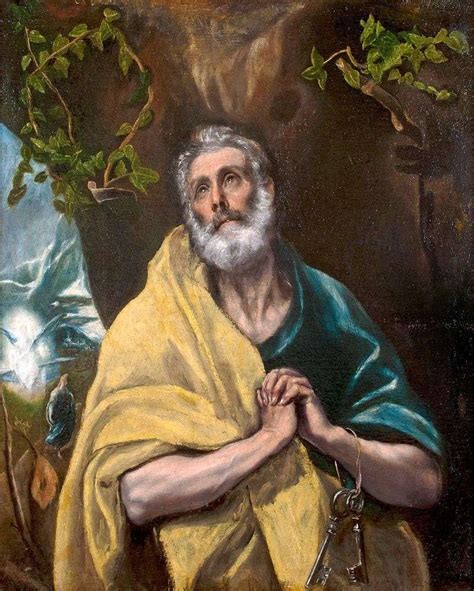 apostle peter  el greco greco el