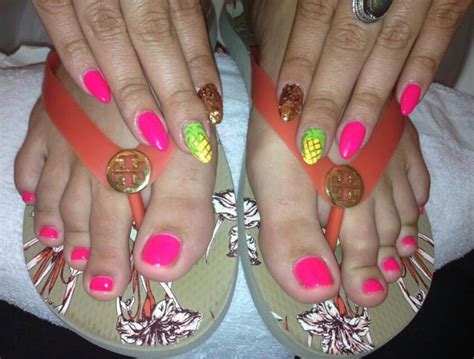 pin  lissy robles  nail design nail designs womens flip flop