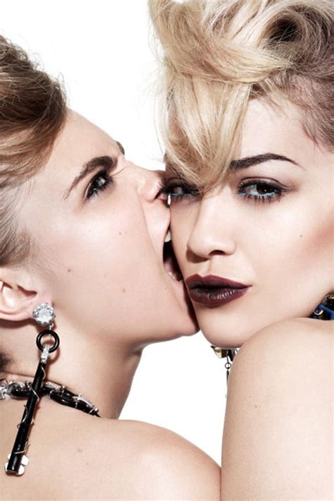 Rita Ora And Cara Delevingne Sexy 6 Photos Thefappening