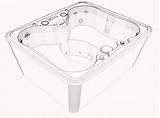 Tub Hot Drawing Getdrawings sketch template