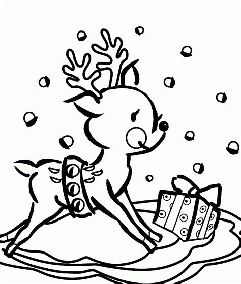 reindeer head coloring pages coloring home
