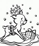 Reindeer Coloring Pages Christmas Cute Colouring Head Printable Color Getcolorings Library Clipart Print Getdrawings Popular sketch template