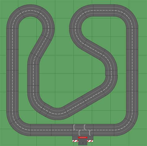 slot car track layout plans