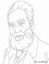 Alexander Bell Graham Coloring Pages Great Colouring Printable Hamilton Sir People Color Sheets Drawings Famous Kids History Getcolorings Sketch Print sketch template