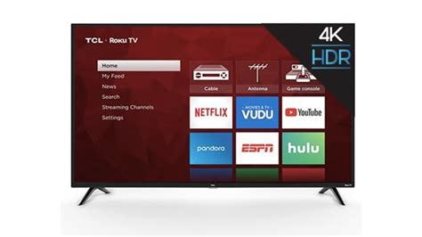 Get The Tcl Ultra Hd Roku Smart Tv On Sale At Walmart