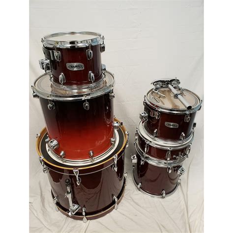 mapex pro  drum kit red wine musicians friend