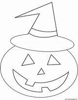 Pumpkin Coloring Pages Halloween Smiling Lantern Printable Jack Print Sheet Drawing sketch template