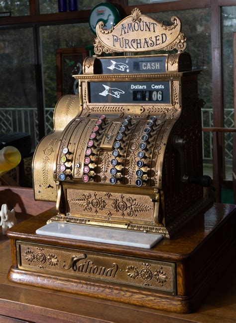 antique ncr model  national cash register ca   hippies vintage