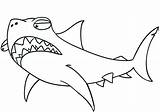 Sharks Druku Kolorowanki Rekiny Sheets Jaws sketch template